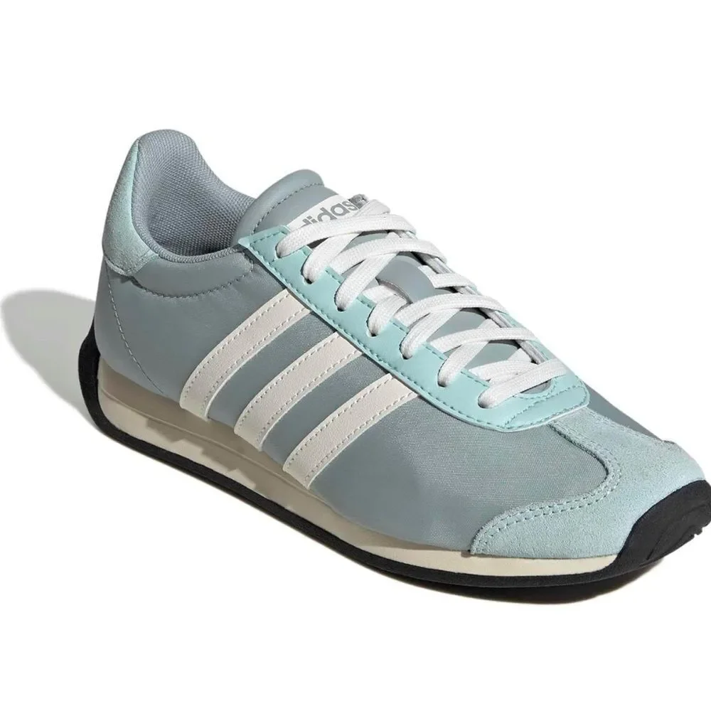 adidas Women's Athletic Shoes - Light Blue and White